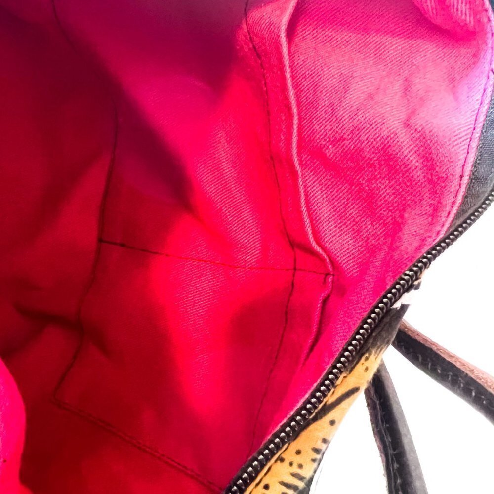 Annabelle Thom Leather and cloth Hobo Bag - Picture 6 of 9